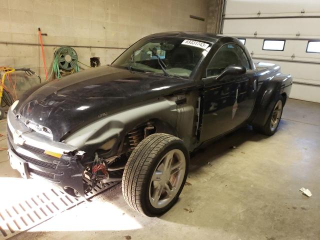 1GCES14P04B103927 - 2004 CHEVROLET SSR BLACK photo 1