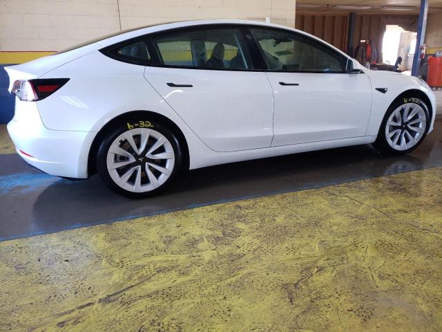 5YJ3E1EA8PF433664 - 2023 TESLA MODEL 3 WHITE photo 3