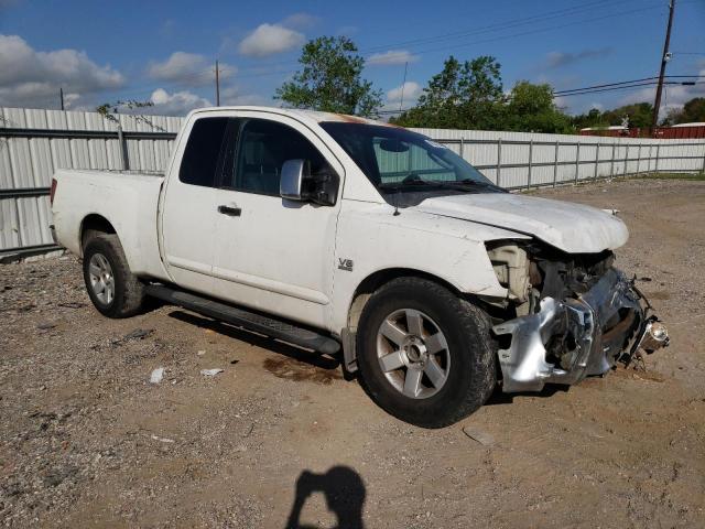 1N6AA06A64N546504 - 2004 NISSAN TITAN XE WHITE photo 4