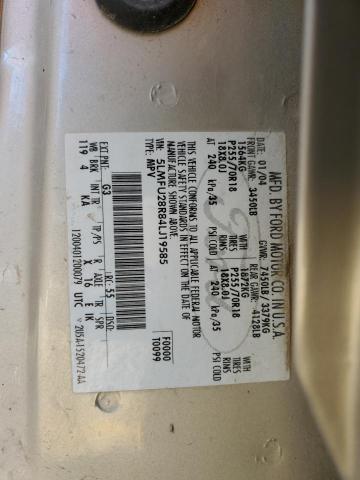 5LMFU28R84LJ19585 - 2004 LINCOLN NAVIGATOR 棕色 照片 13