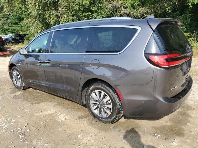 2C4RC1L7XMR581046 - 2021 CHRYSLER PACIFICA HYBRID TOURING L GRAY photo 2