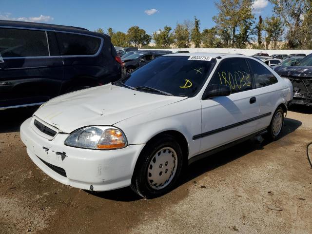 1HGEJ6226VL102348 - 1997 HONDA CIVIC DX WHITE photo 1