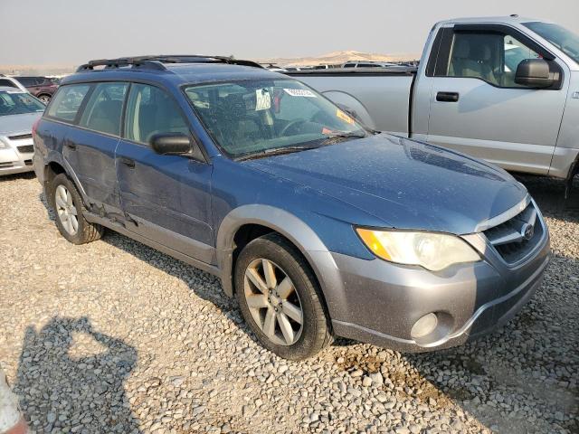 4S4BP61C497346567 - 2009 SUBARU OUTBACK 2.5I BLUE photo 4