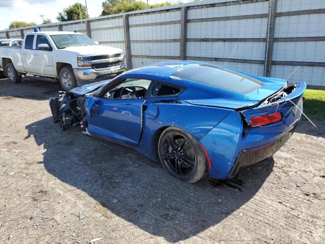 1G1YD2D78G5117311 - 2016 CHEVROLET CORVETTE STINGRAY 2LT BLUE photo 2