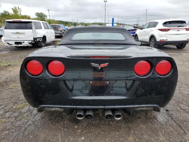 1G1YC3DW8A5109359 - 2010 CHEVROLET CORVETTE BLACK photo 6