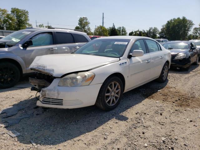 1G4HD57227U145339 - 2007 BUICK LUCERNE CXL WHITE photo 1