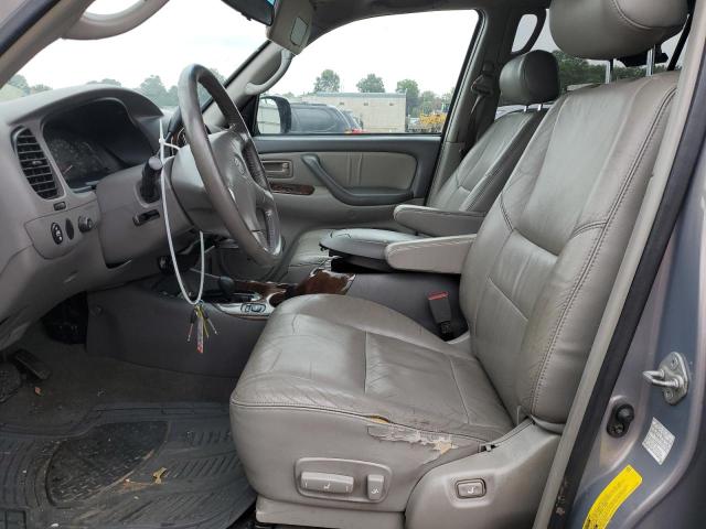 5TDBT48A82S112338 - 2002 TOYOTA SEQUOIA LIMITED GRAY photo 7