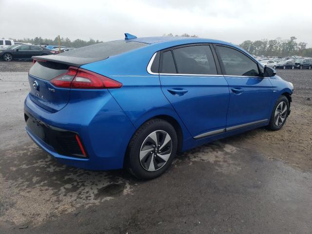 KMHC75LC5JU098847 - 2018 HYUNDAI IONIQ SEL BLUE photo 3