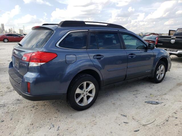 4S4BRCAC3E3249094 - 2014 SUBARU OUTBACK 2.5I BLUE photo 3