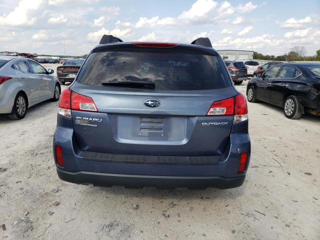 4S4BRCAC3E3249094 - 2014 SUBARU OUTBACK 2.5I BLUE photo 6