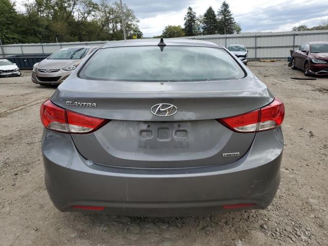 5NPDH4AE6DH310187 - 2013 HYUNDAI ELANTRA GLS GRAY photo 6