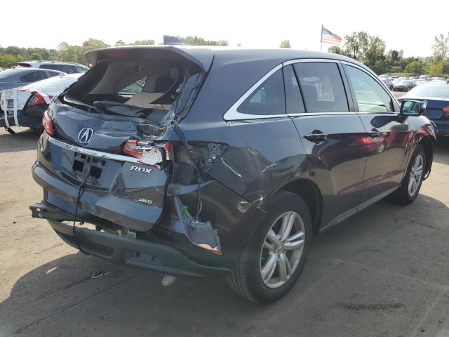 5J8TB4H3XFL025493 - 2015 ACURA RDX GRAY photo 3