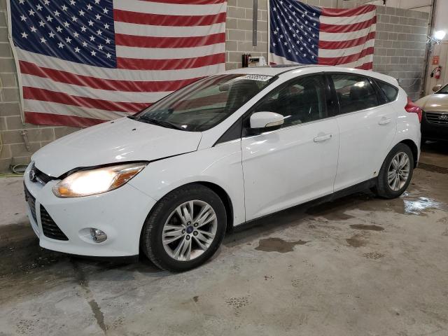 1FAHP3M27CL191467 - 2012 FORD FOCUS SEL WHITE photo 1