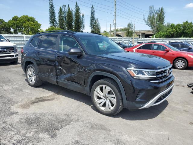 1V2WR2CA5MC589713 - 2021 VOLKSWAGEN ATLAS SE Siyah fotoğraf 4