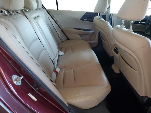 1HGCR3F86DA043955 - 2013 HONDA ACCORD EXL BURGUNDY photo 10