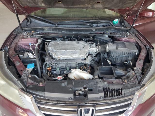 1HGCR3F86DA043955 - 2013 HONDA ACCORD EXL BURGUNDY photo 11