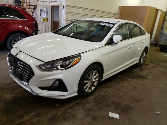 5NPE24AA3JH701425 - 2018 HYUNDAI SONATA ECO WHITE photo 1