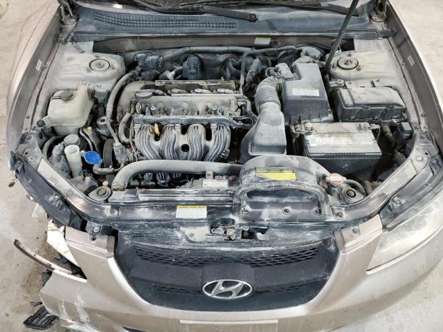 5NPET46C08H333982 - 2008 HYUNDAI SONATA GLS GOLD photo 11