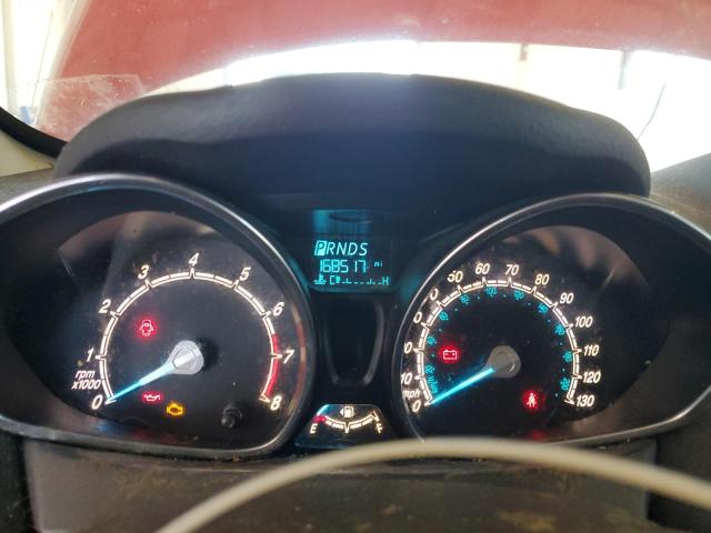 3FADP4EJ9KM154590 - 2019 FORD FIESTA SE Қызыл фото 9