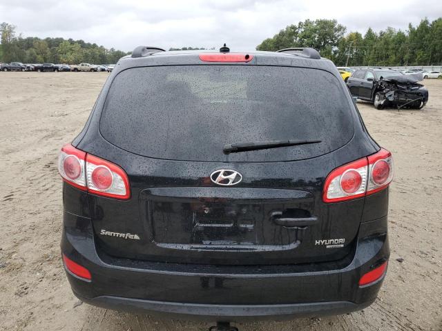 5XYZGDAG4BG070331 - 2011 HYUNDAI SANTA FE GLS BLACK photo 6