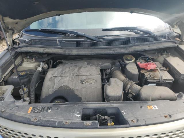 1FM5K8F87DGB92232 - 2013 FORD EXPLORER LIMITED GREEN photo 12