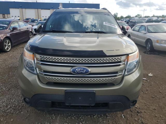 1FM5K8F87DGB92232 - 2013 FORD EXPLORER LIMITED GREEN photo 5