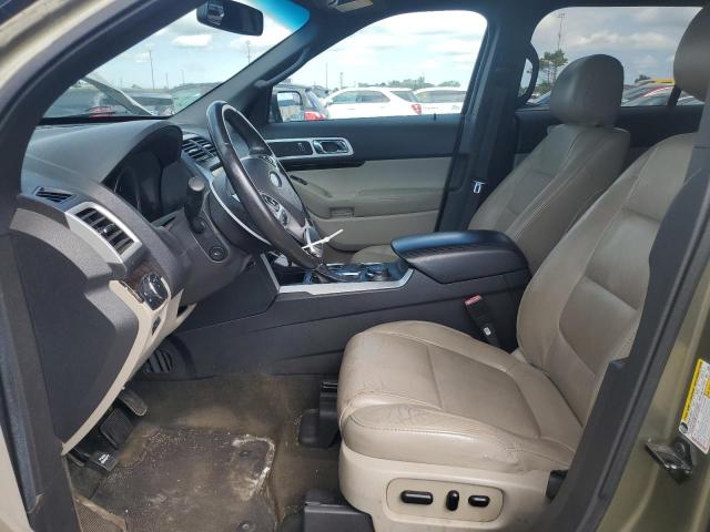 1FM5K8F87DGB92232 - 2013 FORD EXPLORER LIMITED GREEN photo 7