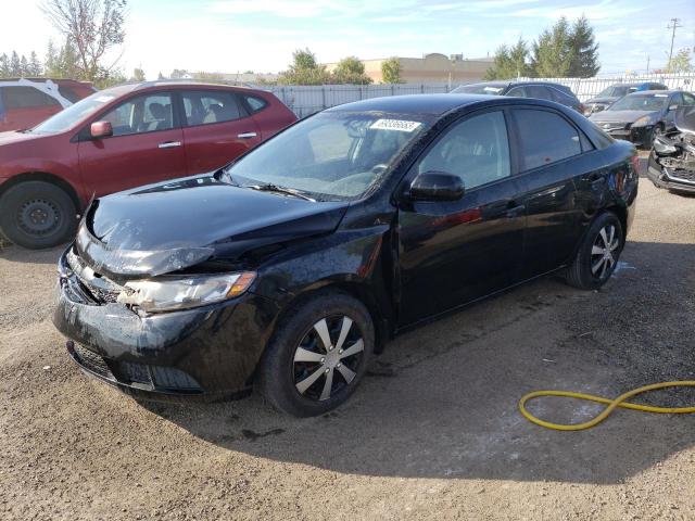 KNAFT4A25D5692268 - 2013 KIA FORTE LX BLACK photo 1