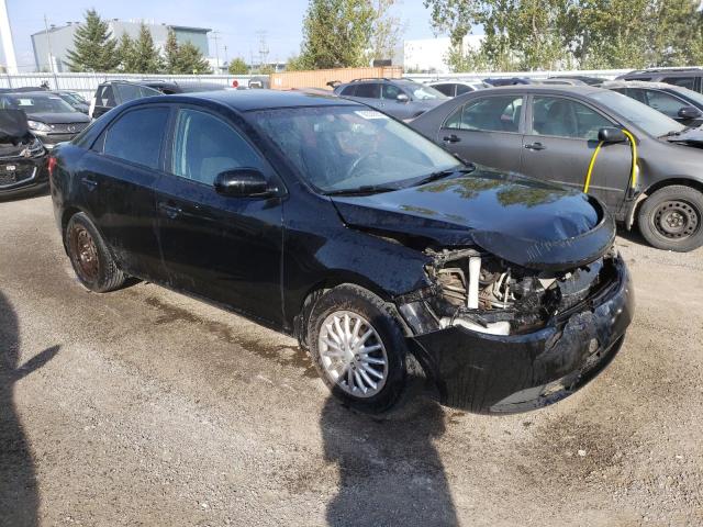 KNAFT4A25D5692268 - 2013 KIA FORTE LX BLACK photo 4