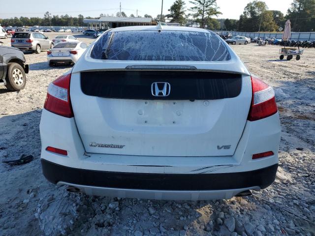 5J6TF1H58FL001187 - 2015 HONDA CROSSTOUR EXL WHITE photo 6