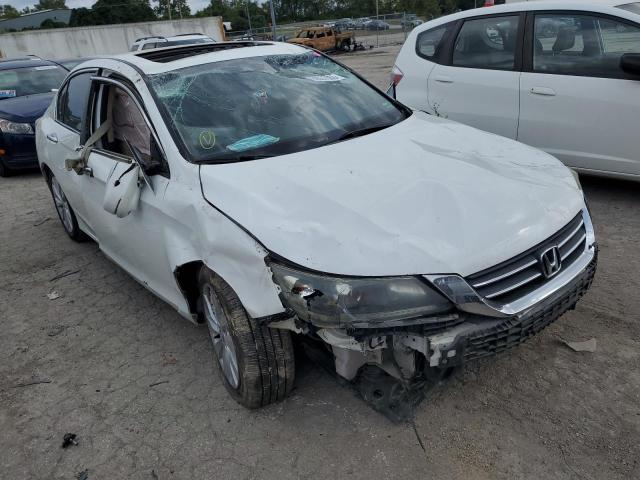 1HGCR2F8XDA135600 - 2013 HONDA ACCORD EXL WHITE photo 4