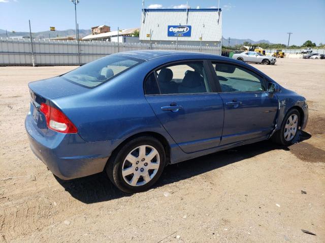 19XFA1F52AE051119 - 2010 HONDA CIVIC LX BLUE photo 3