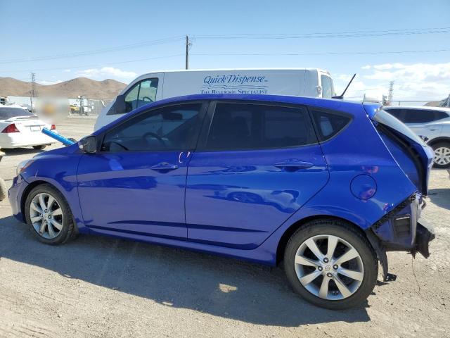 KMHCT5AE2EU170268 - 2014 HYUNDAI ACCENT GLS BLUE photo 2