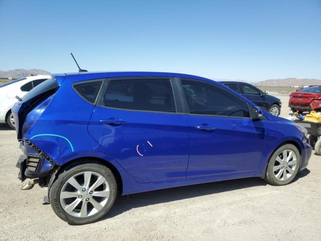 KMHCT5AE2EU170268 - 2014 HYUNDAI ACCENT GLS BLUE photo 3