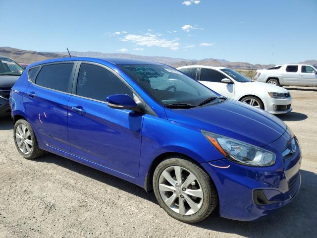 KMHCT5AE2EU170268 - 2014 HYUNDAI ACCENT GLS BLUE photo 4