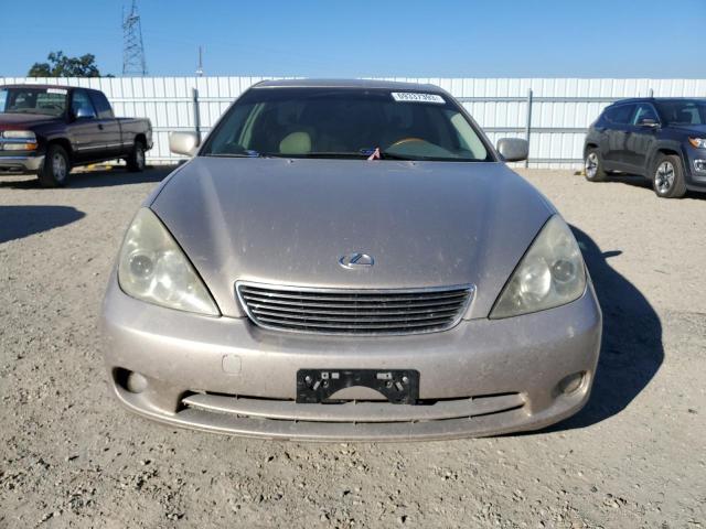 JTHBA30G655080014 - 2005 LEXUS ES 330 GOLD photo 5