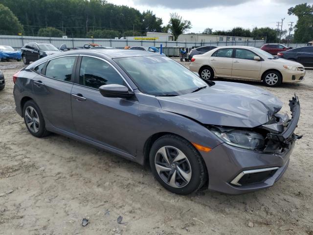 2HGFC2F67MH542269 - 2021 HONDA CIVIC LX GRAY photo 4