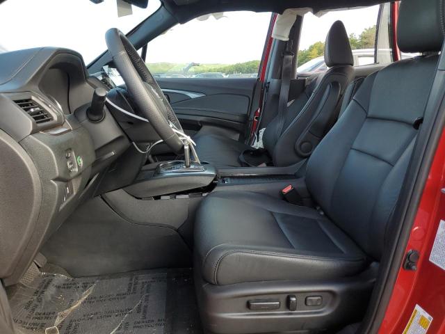 5FNYF8H53PB040598 - 2023 HONDA PASSPORT EXL RED photo 7