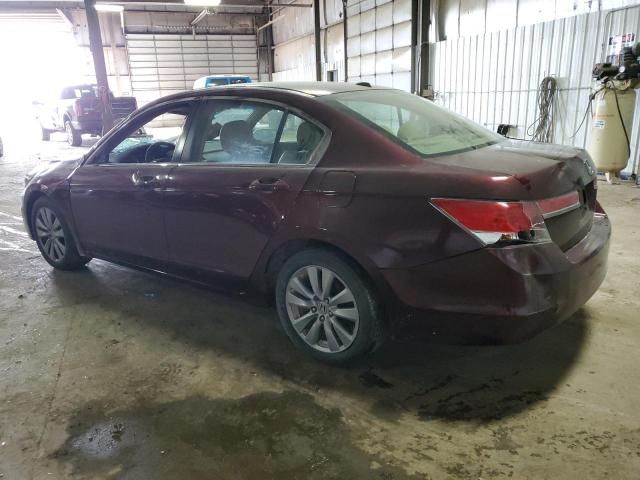 1HGCP2F89BA057068 - 2011 HONDA ACCORD EXL MAROON photo 2