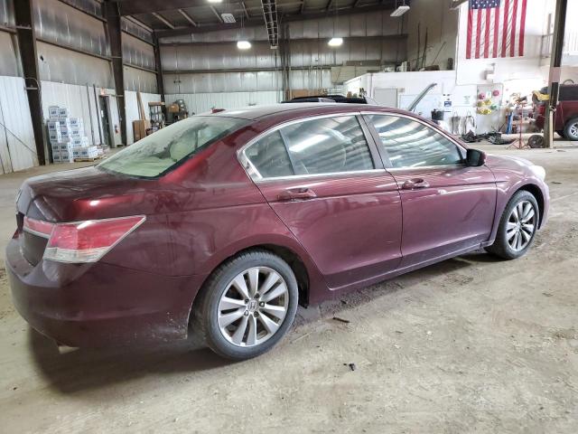 1HGCP2F89BA057068 - 2011 HONDA ACCORD EXL MAROON photo 3