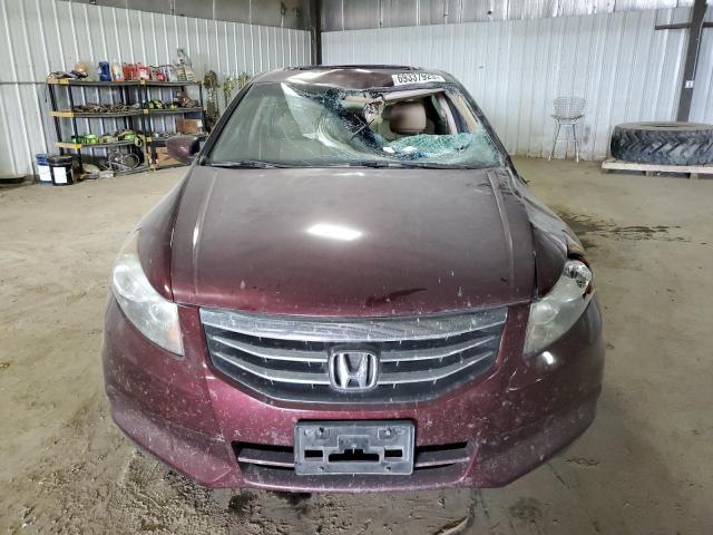 1HGCP2F89BA057068 - 2011 HONDA ACCORD EXL MAROON photo 5