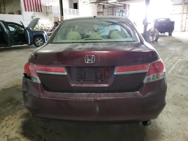 1HGCP2F89BA057068 - 2011 HONDA ACCORD EXL MAROON photo 6