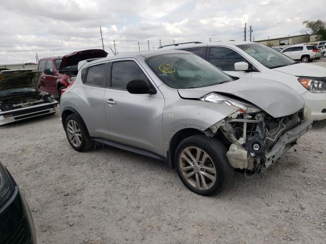 JN8AF5MR4ET352209 - 2014 NISSAN JUKE S SILVER photo 4