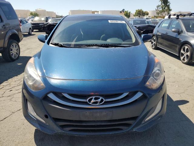 KMHD35LH5EU177159 - 2014 HYUNDAI ELANTRA GT BLUE photo 5