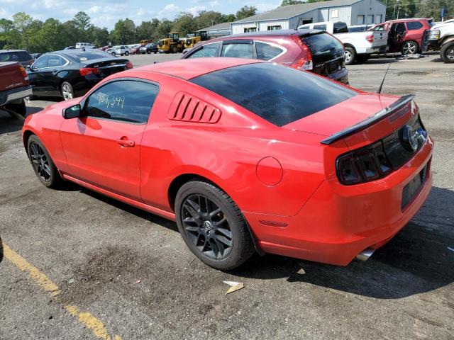 1ZVBP8AM1E5324649 - 2014 FORD MUSTANG RED photo 2