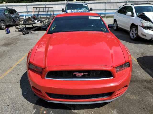 1ZVBP8AM1E5324649 - 2014 FORD MUSTANG RED photo 5