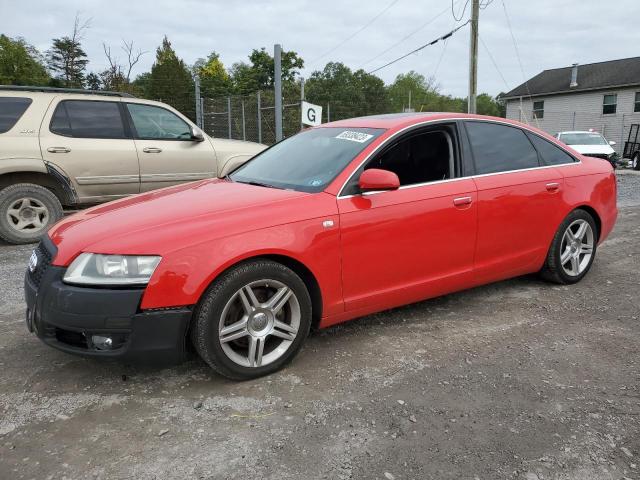 WAUEG74F86N071027 - 2006 AUDI A6 S-LINE 3.2 QUATTRO RED photo 1