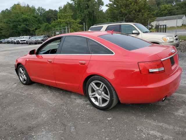 WAUEG74F86N071027 - 2006 AUDI A6 S-LINE 3.2 QUATTRO RED photo 2