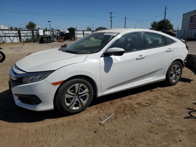 2HGFC2F55JH553578 - 2018 HONDA CIVIC LX WHITE photo 1