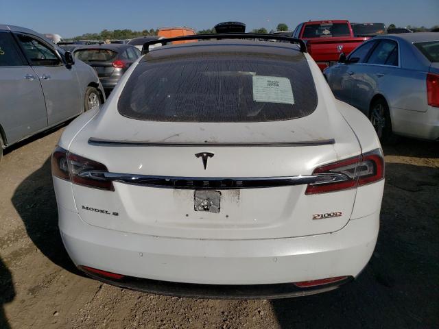 5YJSA1E40HF200462 - 2017 TESLA MODEL S თეთრი ფოტო 6